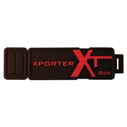 Patriot Memory 8GB Xporter XT Boost USB 2.0 Flash Drive - 8 GB - USB - External