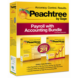 SAGE - PEACHTREE Peachtree by Sage Payroll with Accounting Bundle 2009