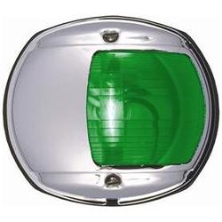 PERKO Perko Led Side Light 12V Green W/ Chrome Plated Brass