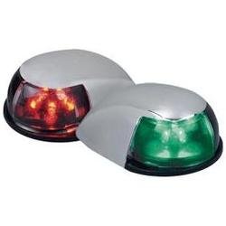 PERKO Perko Led Side Lights 12V Red / Green W/ Chrome Housing (0622DP0CHR)