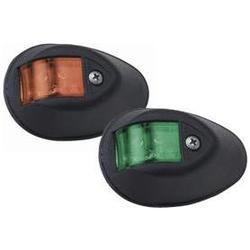 PERKO Perko Led Sidelights 12V Red / Green W/ Black Housing