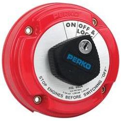 PERKO Perko Medium Duty Main Battery Switch W/ Key Lock (9604DP)