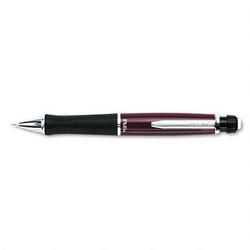 Papermate/Sanford Ink Company PhD® Mechanical Pencil, Retractable, .5mm Lead, Chrome/Black Cherry Barrel