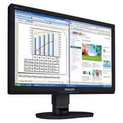 PHILIPS DESKTOP MONITORS Philips 240BW9CB Widescreen LCD Monitor - 24 - 1920 x 1200 @ 60Hz - 5ms - 1000:1 - Black