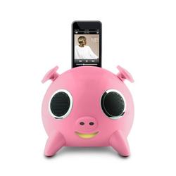 Lanchiya Technology Pink iPig - 2.1 stereo iPod Docking Station, MP3, MP4, PS3, Wii, XBOX 360 Speaker and Sound System