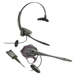 Plantronics DuoSet H141N Headset - Over-the-ear, Over-the-head - Black