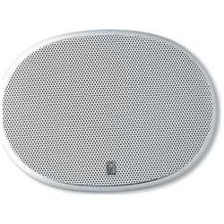 Poly-Planar MA6900 3 Way 6 x 9 Oval Marine Speaker (White)