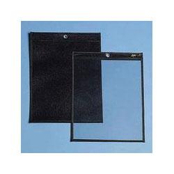 Esselte Pendaflex Corp. Poly Shop Ticket Holders, Clear Front/Leatherette Back, 11x14 Insert Size, 25/Bx