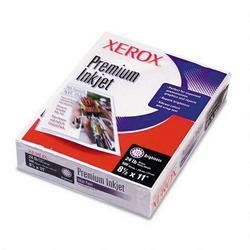 XEROX Premium Ink Jet Paper, 8 1/2x11, 24 lb., White, 500 Sheets/Ream