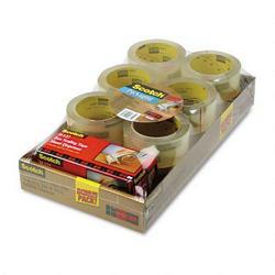 3M Premium Performance Super Clear Packaging Tape & Dispenser, 48mm x 50m, 12 Rolls