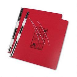 Universal Office Products Pressboard Hanging Data Binder for 14 7/8 x 11 Unburst Sheets, Red (UNV15443)