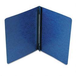 Smead Manufacturing Co. Pressboard Side Opening Report Cover with Holes 8 1/2 C to C, 11x8 1/2, Dark Blue