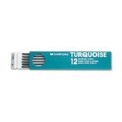 Sanford Prismacolor Turquoise 2MM Drawing Leads, Degree H