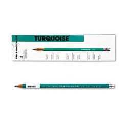 Sanford Prismacolor Turquoise Drawing Pencils, Degree 2H, Black