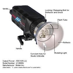 Britek Pro-500 Flash Light 500w/s