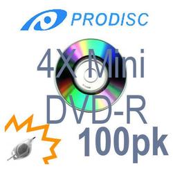 Bastens Prodisc Mini 4X / 1.47GB DVD-R shiny silver