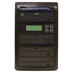 Produplicator 3 Burner 20X DVD CD Duplicator Machine (Standalone Audio Video Copy Tower, Disc Duplication Device)