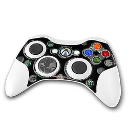 WraptorSkinz Punched Holes Black Skin by TM fits XBOX 360 Wireless Controller (CONTROLLER NOT INCLUD