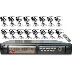 Q-See Q-see QSD2216C16-250 16-Channel Video Surveillance System - 16 x Camera, Digital Video Recorder - Motion JPEG Formats - 250GB Hard Drive