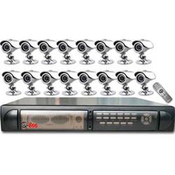 Q-See Q-see QSD2216C16-250 16-Channel Video Surveillance System - 16 x Camera, Digital Video Recorder - Motion JPEG Formats - 250GB Hard Drive