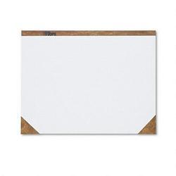 Tops Business Forms Quadrille Ruled Desk Pad, 50 Sheet Pad, 22 x 17, Light Blue/Tan Binding