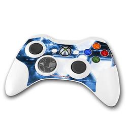 WraptorSkinz Radioactive Blue Skin by TM fits XBOX 360 Wireless Controller (CONTROLLER NOT INCLUDED)