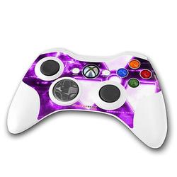 WraptorSkinz Radioactive Purple Skin by TM fits XBOX 360 Wireless Controller (CONTROLLER NOT INCLUDE