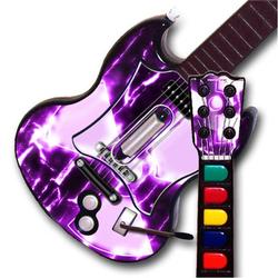 WraptorSkinz Radioactive Purple TM Skin fits All PS2 SG Guitars Controllers (GUITAR NOT INCLUDED)s