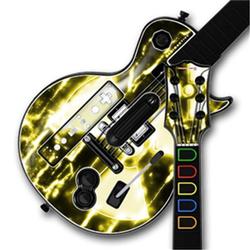 WraptorSkinz Radioactive Yellow Skin by TM fits Nintendo Wii Guitar Hero III (3) Les Paul Controller