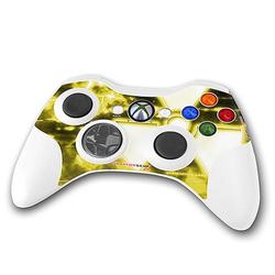WraptorSkinz Radioactive Yellow Skin by TM fits XBOX 360 Wireless Controller (CONTROLLER NOT INCLUDE