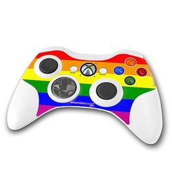 WraptorSkinz Rainbow Stripes Skin by TM fits XBOX 360 Wireless Controller (CONTROLLER NOT INCLUDED)