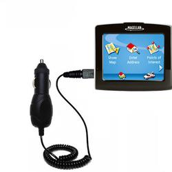 Gomadic Rapid Car / Auto Charger for the Magellan Maestro 3210 - Brand w/ TipExchange Technology