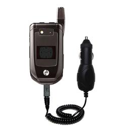 Gomadic Rapid Car / Auto Charger for the Motorola i876 - Brand w/ TipExchange Technology