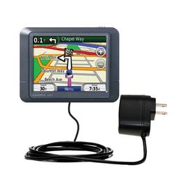 Gomadic Rapid Wall / AC Charger for the Garmin Nuvi 255 - Brand w/ TipExchange Technology
