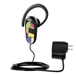 Gomadic Rapid Wall / AC Charger for the Jabra BT3010 - Brand w/ TipExchange Technology