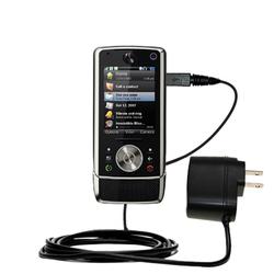 Gomadic Rapid Wall / AC Charger for the Motorola MOTO Z10 - Brand w/ TipExchange Technology