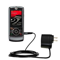 Gomadic Rapid Wall / AC Charger for the Motorola ROKR Z6M - Brand w/ TipExchange Technology