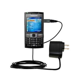 Gomadic Rapid Wall / AC Charger for the Samsung SGH-i780 - Brand w/ TipExchange Technology