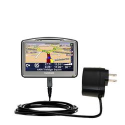 Gomadic Rapid Wall / AC Charger for the TomTom Go 920 - Brand w/ TipExchange Technology