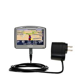 Gomadic Rapid Wall / AC Charger for the TomTom Go 920T - Brand w/ TipExchange Technology