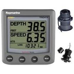 Raymarine St60 Plus Tridata System With Nylon Thru Hulls