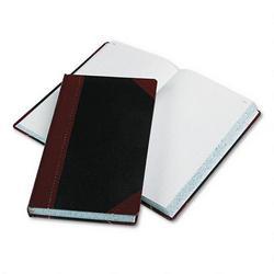 Esselte Pendaflex Corp. Record/Account Book, Black/Red Cover, Record Rule, 14 1/8 x 8 5/8, 500 Pages