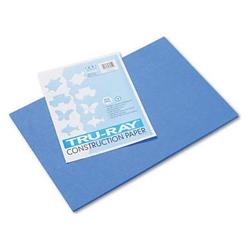 Riverside Paper Recycled Tru-Ray Construction Paper, 12 x 18 , Blue