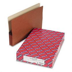 Smead Manufacturing Co. Redrope Drop Front End Tab Manila Lined File Pockets, Legal, 3 1/2 Exp., 10/Bx