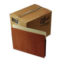 Smead Manufacturing Co. Redrope Drop Front File Pockets, Letter Size, 1 3/4 Capacity, 50/Box