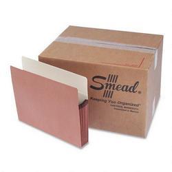 Smead Manufacturing Co. Redrope Drop Front File Pockets, Letter Size, 5 1/4 Capacity, 50/Box