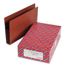 Smead Manufacturing Co. Redrope End Tab File Pockets, Redrope Gussets, 5 1/4 Expansion, 10/Box