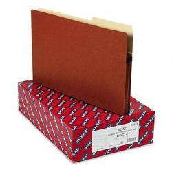 Smead Manufacturing Co. Redrope File Pockets, Paper Gusset, Legal, 2/5 Cut, 1 3/4 Exp., 25/BX