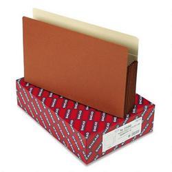 Smead Manufacturing Co. Redrope File Pockets, Tyvek Gusset, Legal, Straight Cut, 5 1/4 Exp., 10/BX