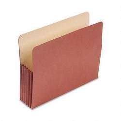 S And J Paper/Gussco Manufacturing Redrope Recycled 5 1/4 Expanding File Pocket, Letter Size, 25/Box